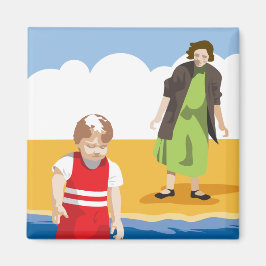 Íman imã de geladeira "Waterbaby"