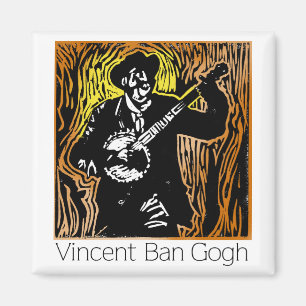 Íman Ímã de Gogh da proibição de Vincent
