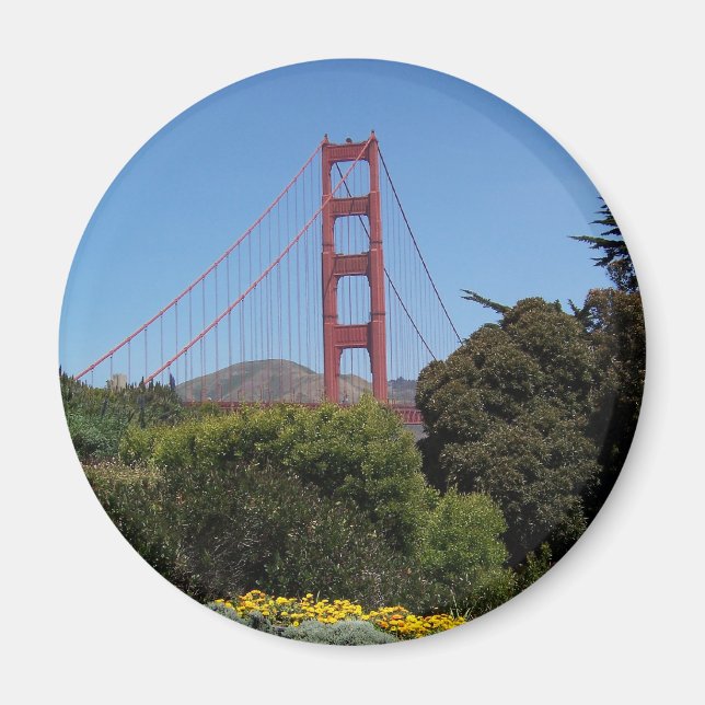Íman Ímã de golden gate bridge (Frente)