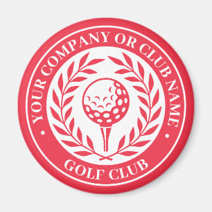 Íman Ímã de Golfe Clássico Nome Personalizado Presente