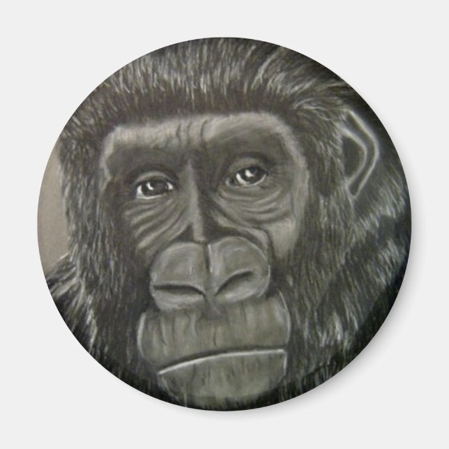 Íman ímã de gorila (Frente)