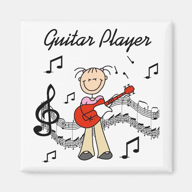 Íman Ímã de Guitarrista (Frente)