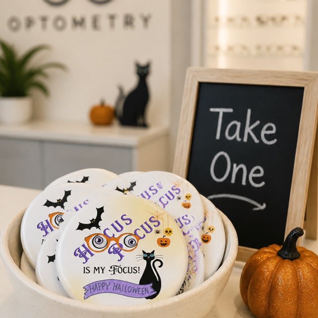 Íman Ímã de Halloween Hocus Pocus Focus (Criador carregado)