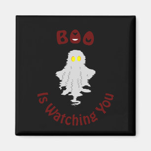 Íman Ímã de Halloween O Fantasma Está Te Observando