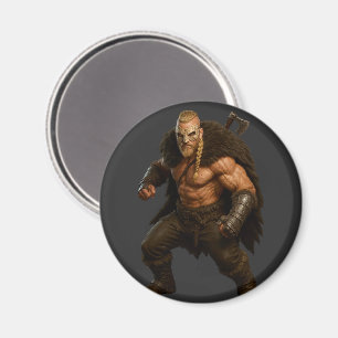 Íman Ímã de Herói Bárbaro Viking