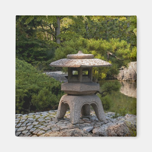 Íman Ímã de Jardim Japonês (Frente)