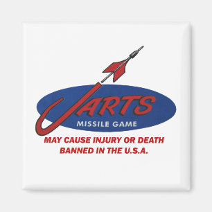 Íman Ímã de Jarts do gramado do vintage