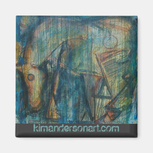 Íman Ímã de KImAndersonArt