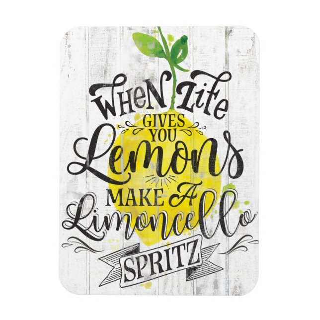Íman Ímã de Limoncelo Spritz (Vertical)