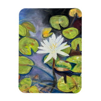 Íman Ímã de Lírio Aquático em Flor