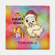 Ímã de Llama de Natal