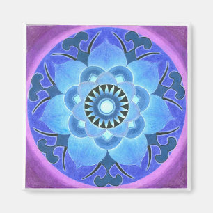 Íman Ímã de Lotus azul
