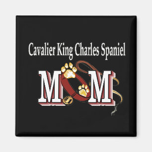 Íman Ímã de mãe de cachorro cavalier KING CHARLES SPANI