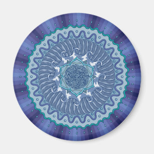 Íman Ímã de Mandala de Água