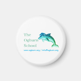 Íman Ímã de Mascote da Escola Ogburn