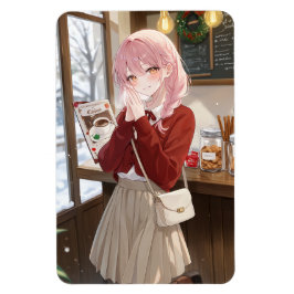 Íman Ímã de Menina de Anime