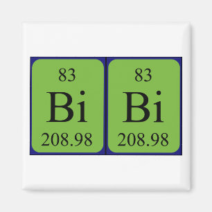 Íman ímã de mesa periódica Bibi