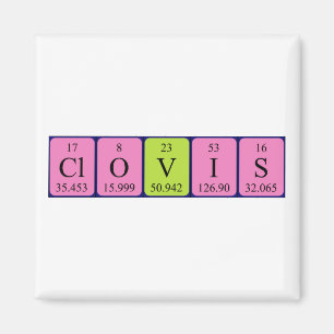 Íman Ímã de mesa periódica Clovis