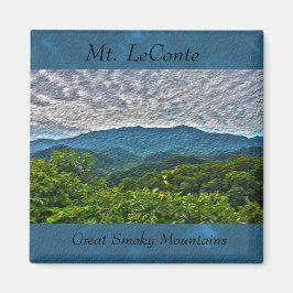 Íman Ímã de Mt. LeConte, Grandes Montanhas Fumegantes F