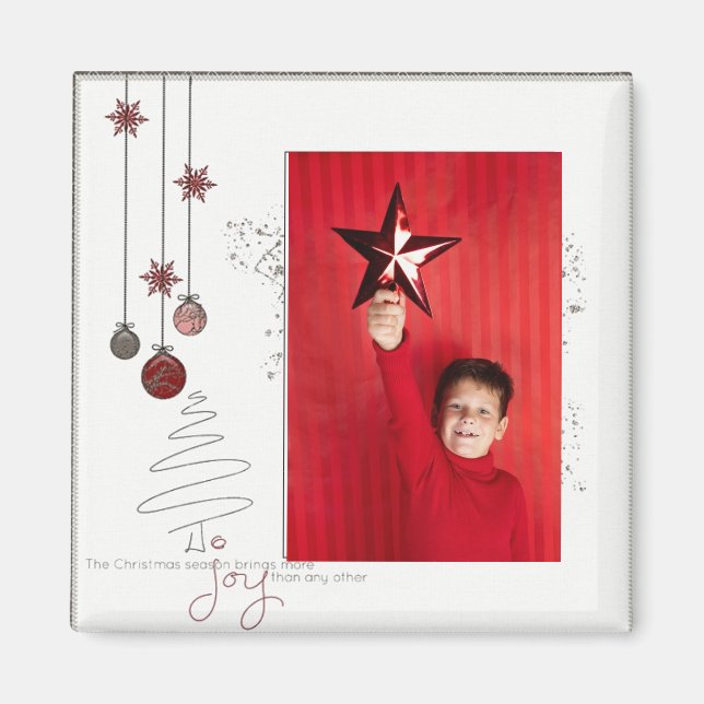 Íman ímã de natal (Frente)