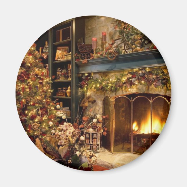 Íman ímã de natal (Frente)