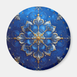 Íman Ímã de Natal Decorativo Azul para Férias
