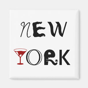 Íman Ímã de New York Martini