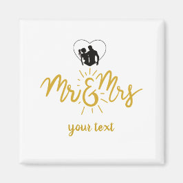 Íman Ímã de Noivos Recém-Casados