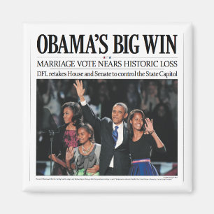 Íman Ímã de Obama de quatro mais anos