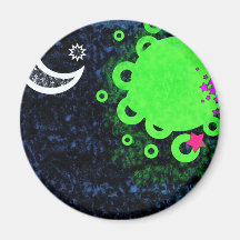 ímã de olhos estrelados