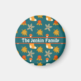 Íman Ímã de Outono Personalizado