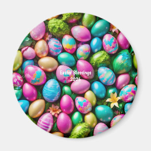 Íman ~ Ímã de Ovo de Páscoa ~ Multicolorido ~