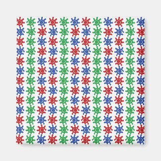 Íman Ímã de Padrão Abstrato Ímpar