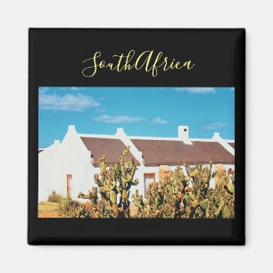 Íman Ímã de Paisagem de Casa de Fazenda ao Estilo da Áf