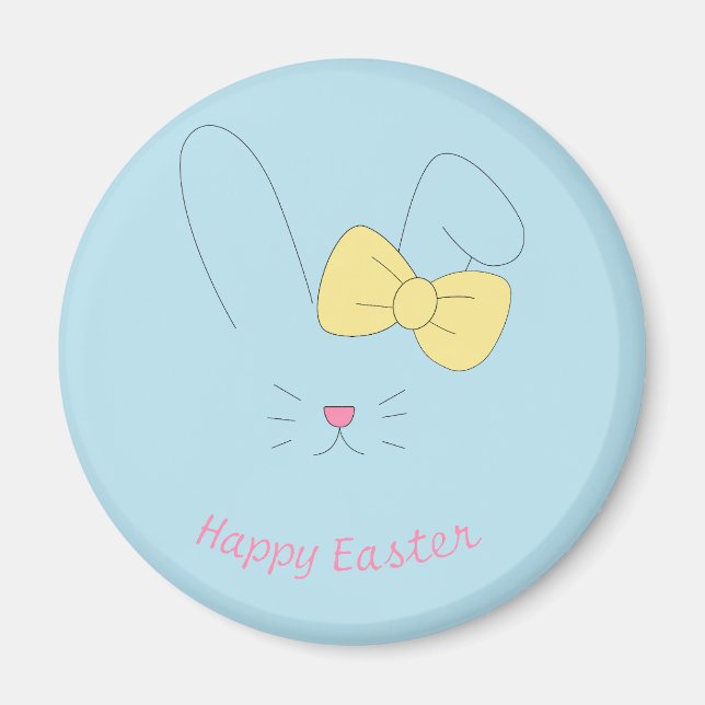 Íman Imã de páscoa Happy Easter (Frente)