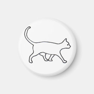 Íman ímã de passeio do gato