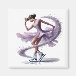 Íman Ímã de Patinador no Gelo  
