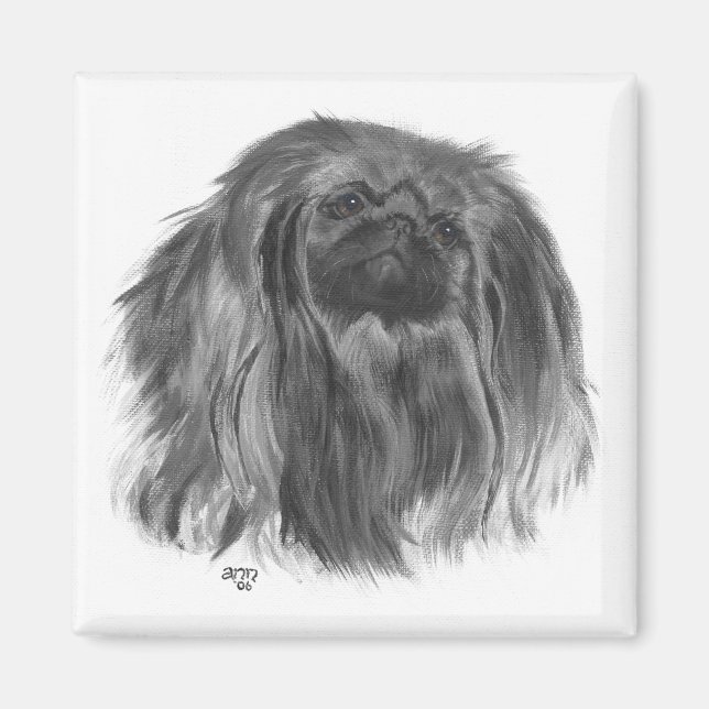 Íman Ímã de Pekingese (Frente)