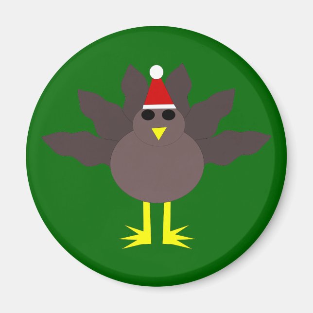 Íman Ímã de Peru de Natal Fofo (Frente)
