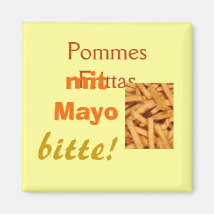 Íman Ímã de Pommes Frittas