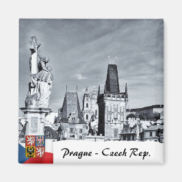 Íman Ímã de Praga, Ponte Carlos, Torres