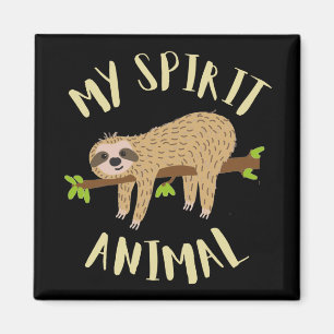 Íman ímã de preguiça meu animal espiritual