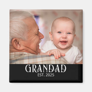 Íman Ímã de Presente de Foto do Vô Estabelecido