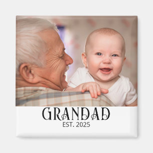 Íman Ímã de Presente de Foto do Vô Estabelecido