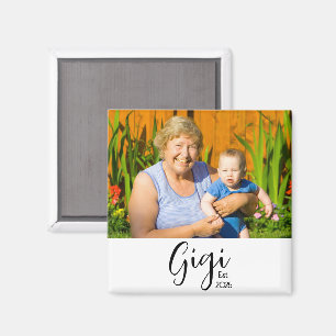 Íman Ímã de Presente de Foto Estabelecida Gigi