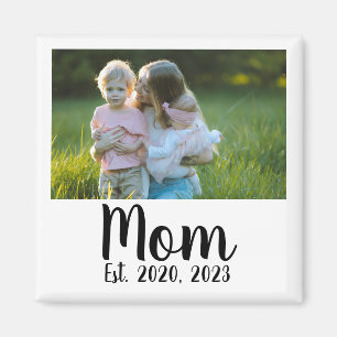 Íman Ímã de Presente de Foto Estabelecida pela Mamãe