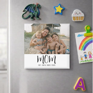 Íman Ímã de Presente de Foto Estabelecida pela Mamãe