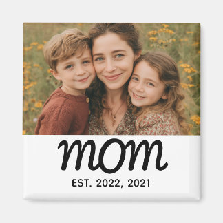 Íman Ímã de Presente de Foto Estabelecida pela Mamãe