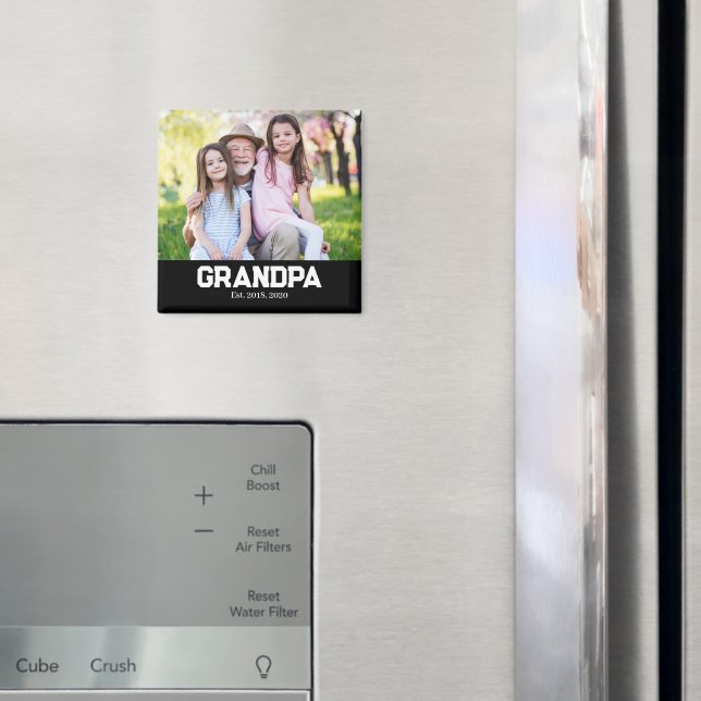 Íman Ímã de Presente de Foto Estabelecida pelo Avô (In Situ (Fridge))