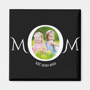 Íman Ímã de Presente do Dia das Mães com Foto da Mamãe